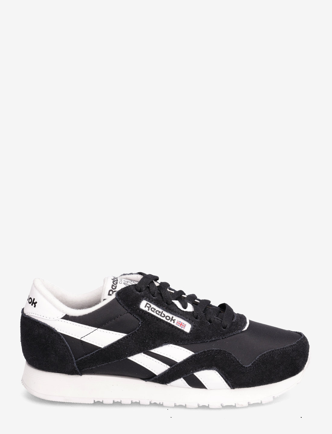 Black reebok classic nylon hot sale