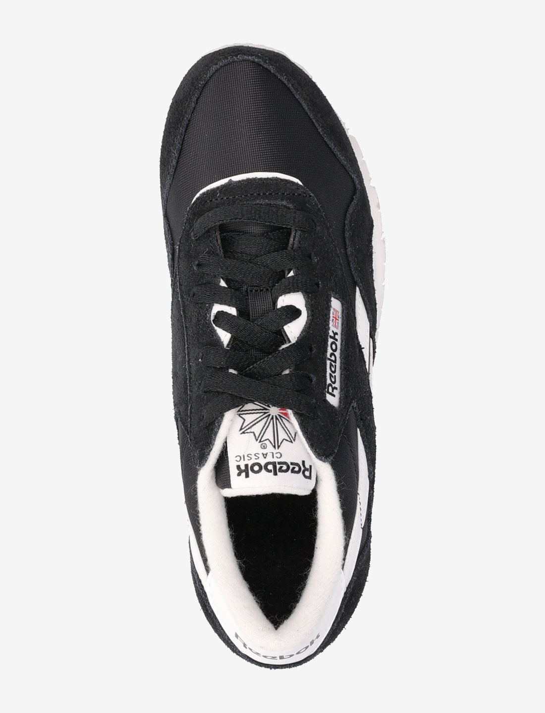 Reebok classic 2025 nylon black white