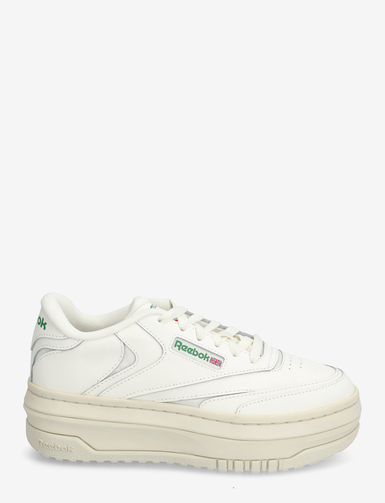 Reebok Classics - CLUB C EXTRA - lave sneakers - chalk/chalk/glegrn - 1