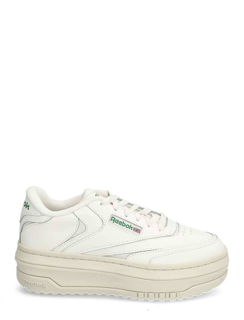 Reebok Classics - CLUB C EXTRA - niedrige sneakers - chalk/chalk/glegrn - 1