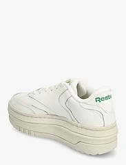 Reebok Classics - CLUB C EXTRA - chunky sneakers - chalk/chalk/glegrn - 3