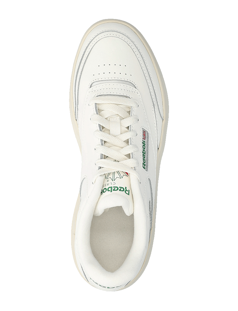 Reebok Classics - CLUB C EXTRA - niedrige sneakers - chalk/chalk/glegrn - 3