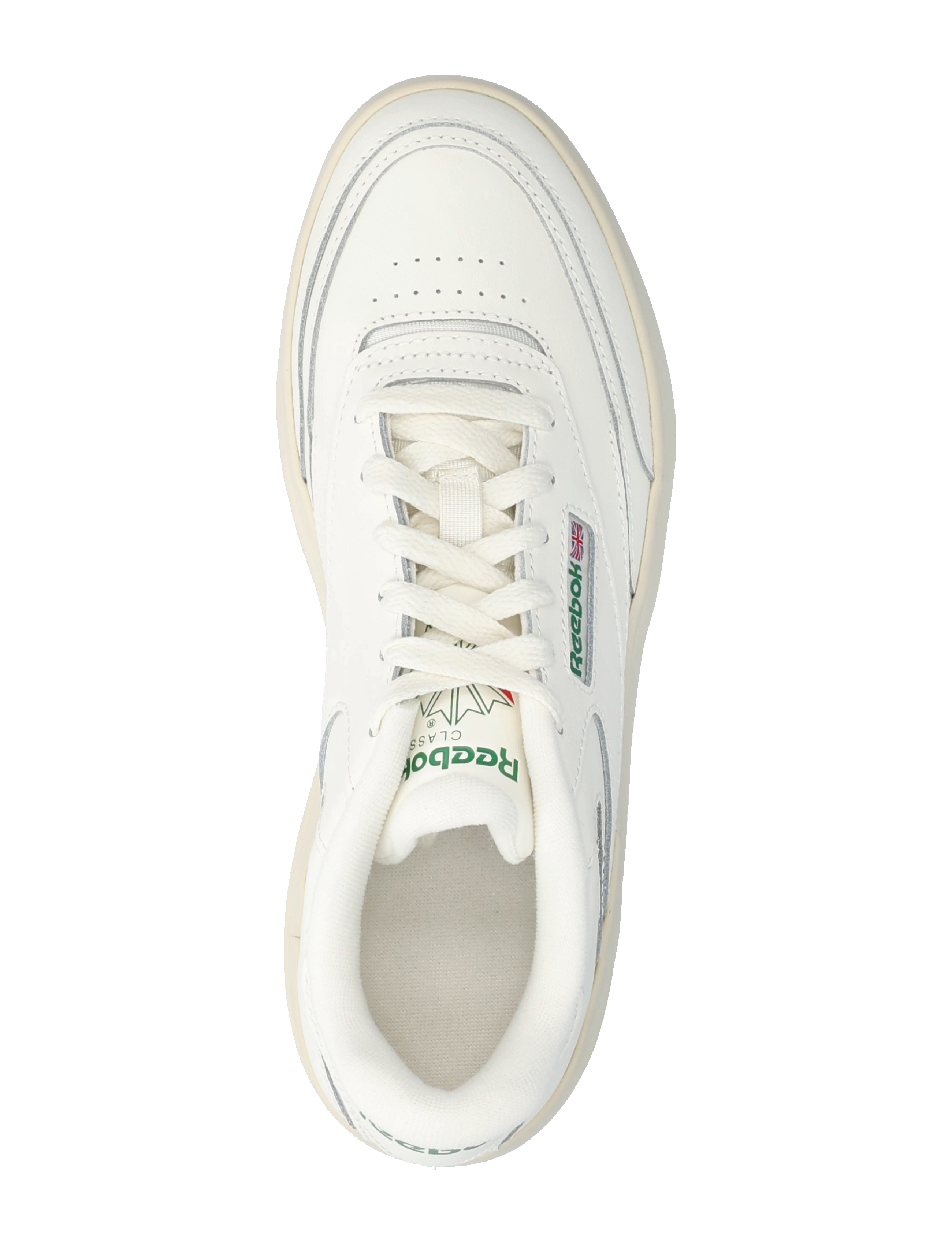 Reebok Classics - CLUB C EXTRA - chalk/chalk/glegrn - 3