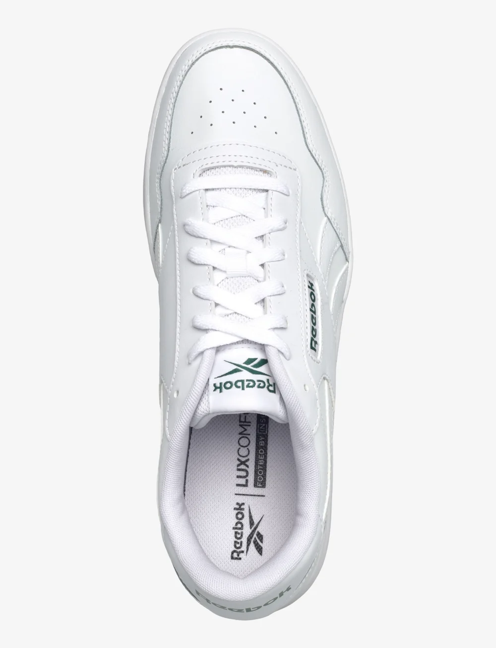 Reebok Classics - REEBOK COURT ADVANCE - kõrge säärega tossud - ftwwht/ftwwht/clogrn - 3