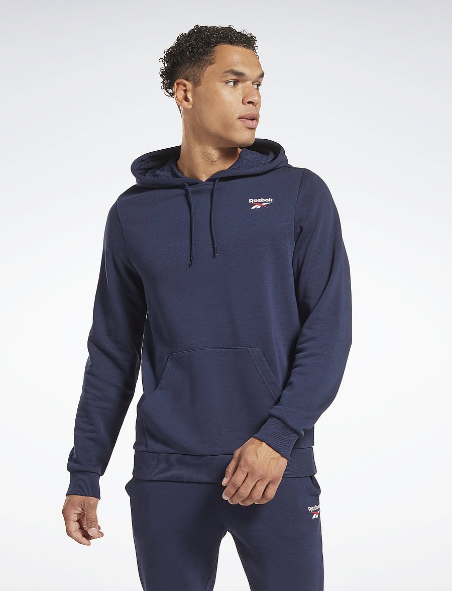 Reebok Classics - REEBOK IDENTITY SMALL LOGO FT HOODI - vecnav - 0