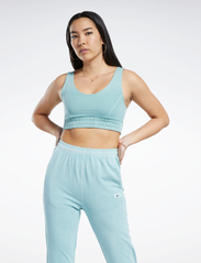 Reebok Classics - CL RBK ND FITTED BRALETTE - biustonosze tank top - seagry - 2