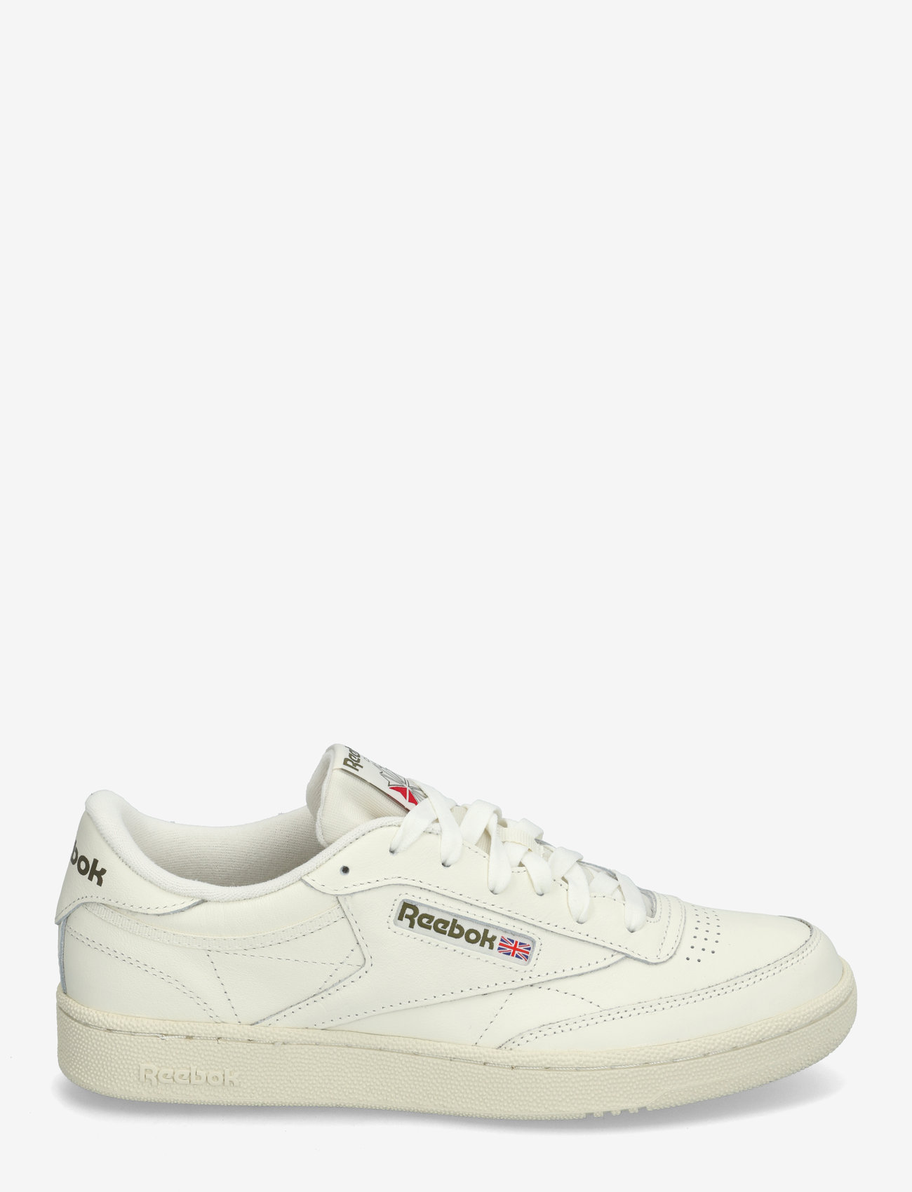 Reebok Classics - CLUB C 85 - lave sneakers - chalk/chalk/armgrn - 1