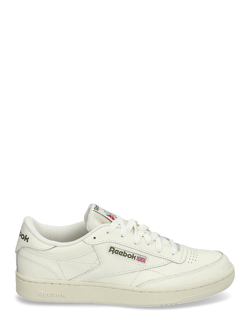 Reebok Classics - CLUB C 85 - niedriger schnitt - chalk/chalk/armgrn - 1