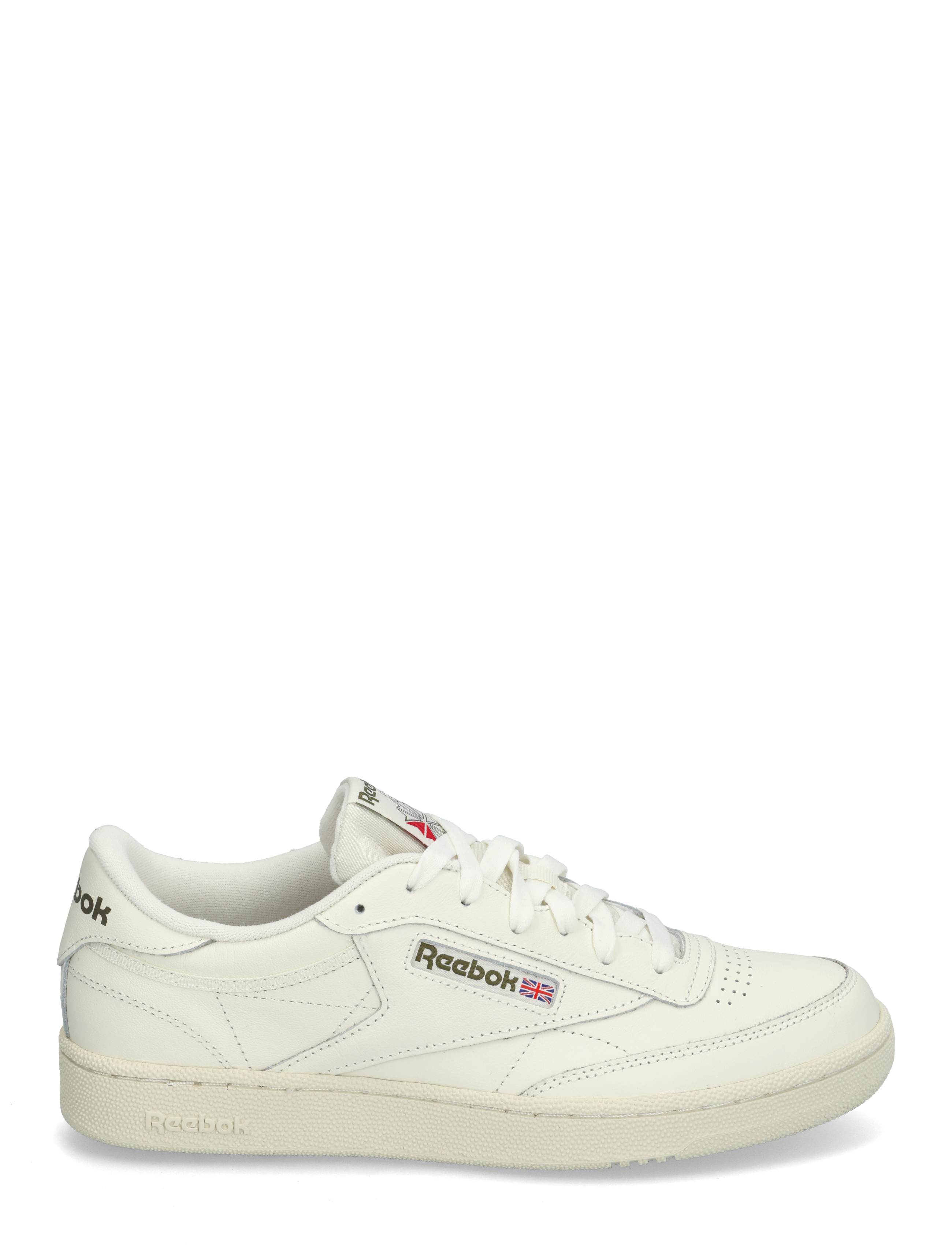 Reebok Classics - CLUB C 85 - przed kostkę - chalk/chalk/armgrn - 1