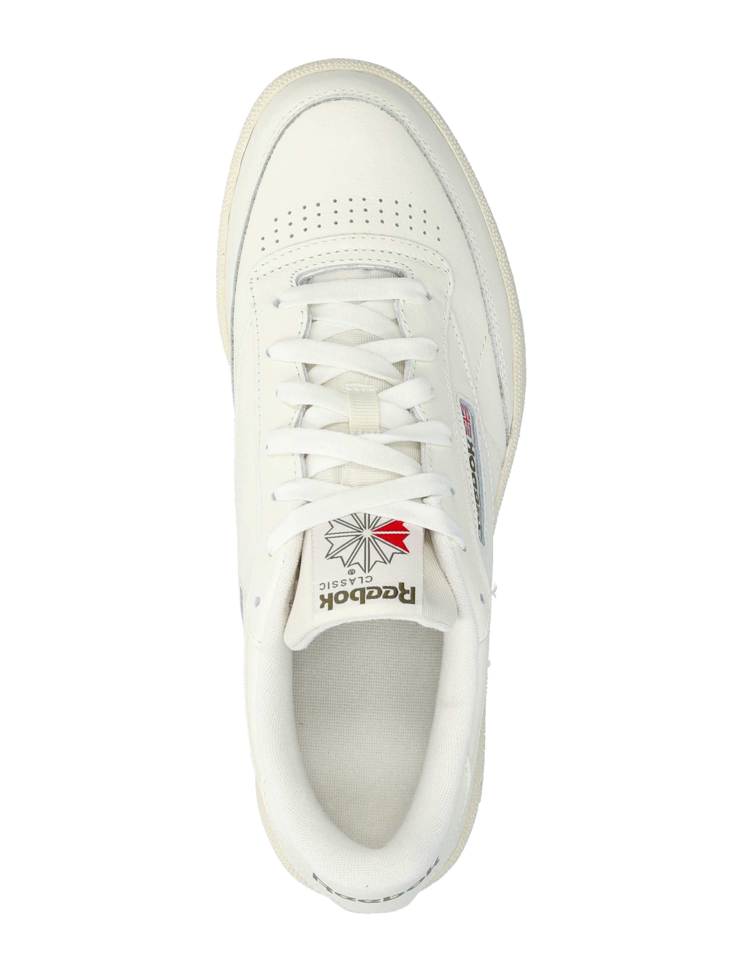 Reebok Classics - CLUB C 85 - przed kostkę - chalk/chalk/armgrn - 3