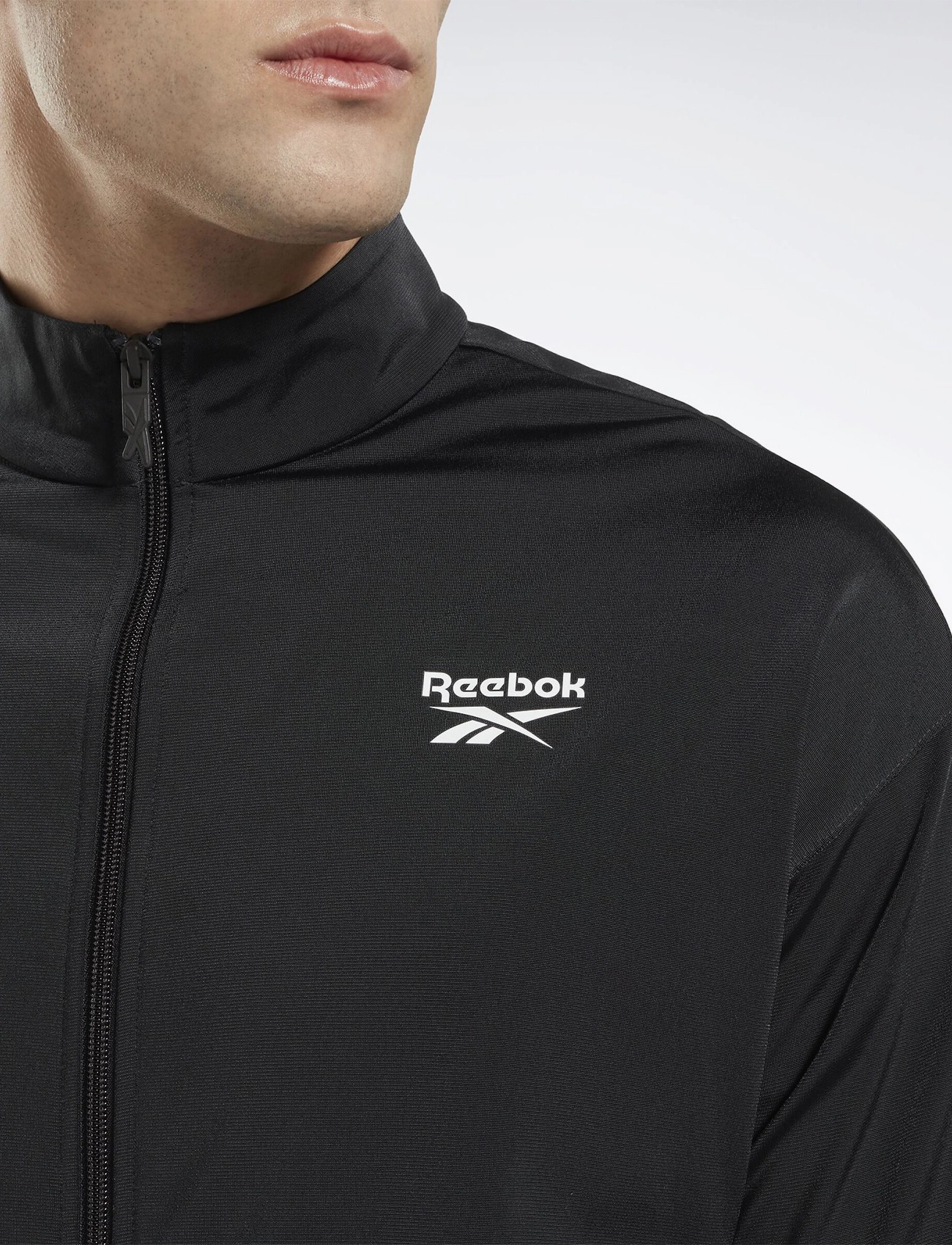 Reebok Classics - RI VECTOR KNIT TRACKTOP - nghblk/white - 5