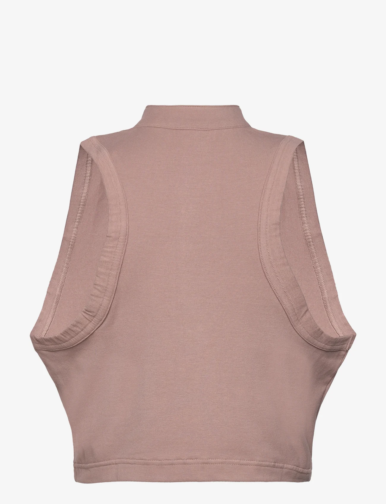 Reebok Classics - CL WDE JERSEY TANK IN - crop tops - taupe - 1