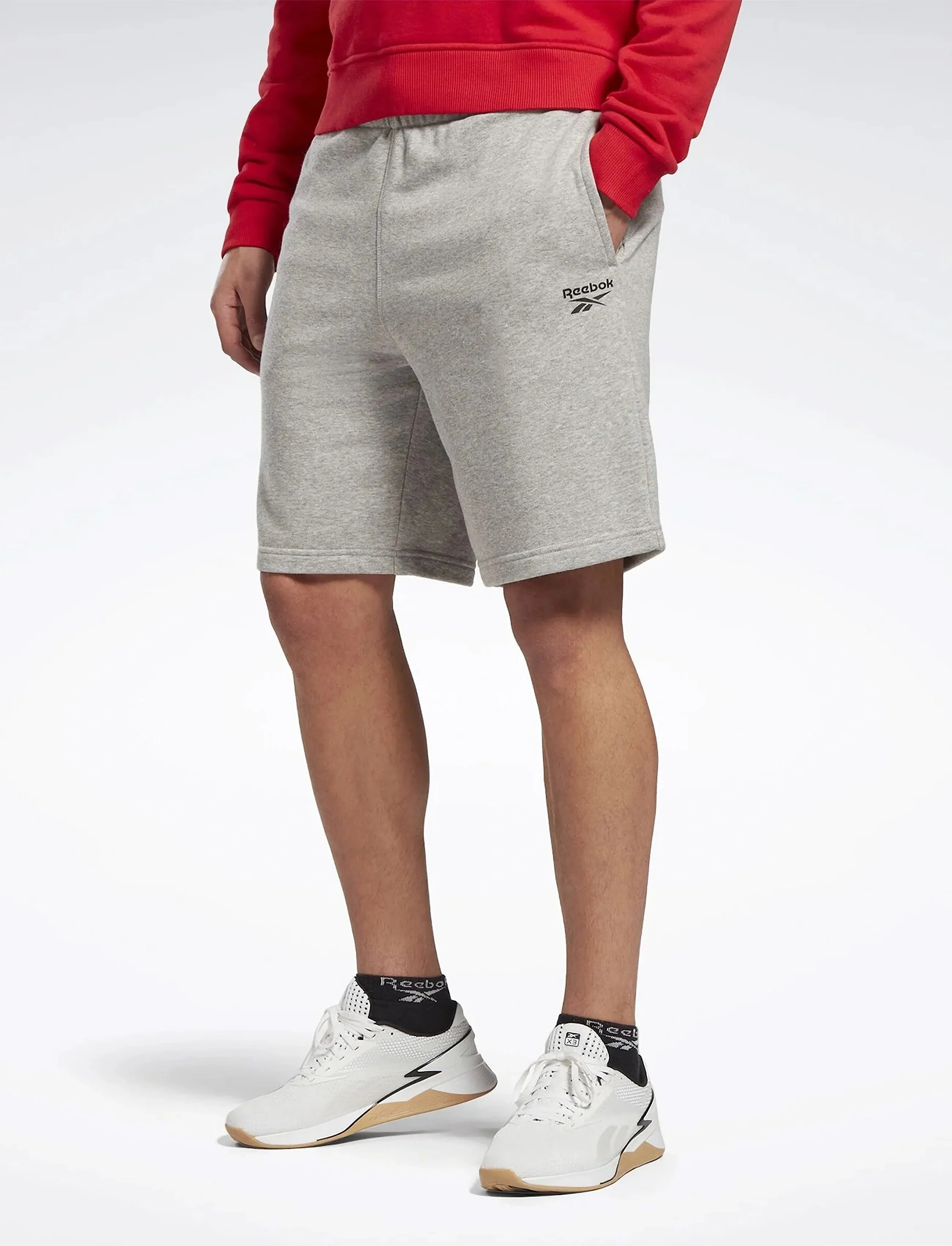 Reebok Classics - RI FT LEFT LEG SHORT - mgreyh - 2