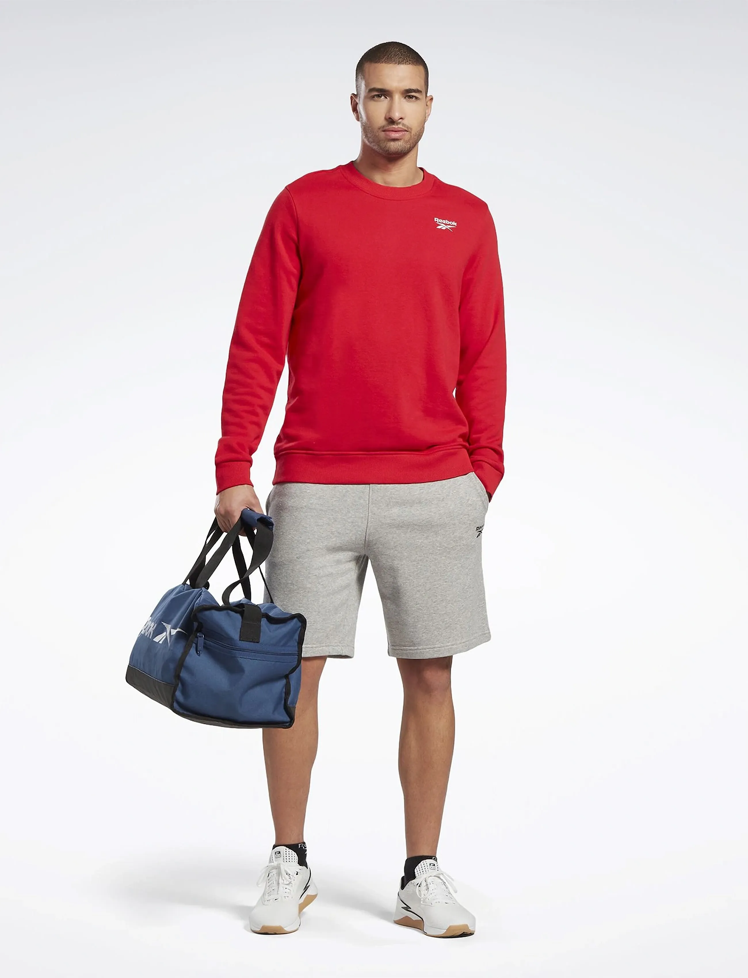 Reebok Classics - RI FT LEFT LEG SHORT - mgreyh - 3