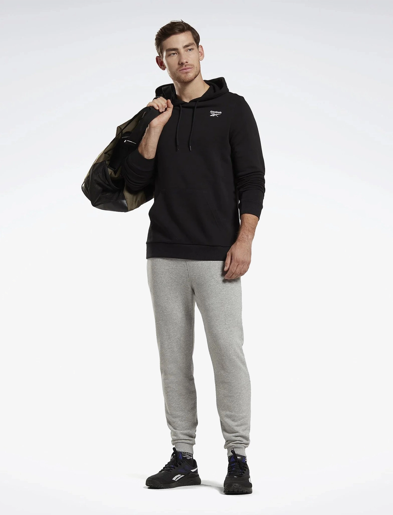 Reebok Classics - RI FT LEFT LEG JOGGE - mgreyh - 3