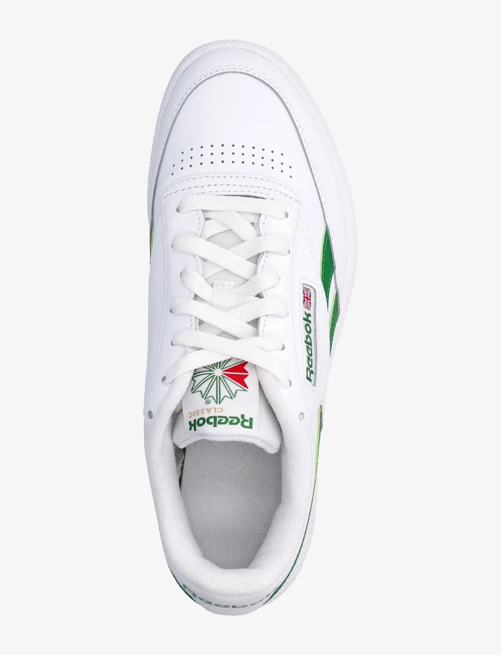 Reebok Classics - CLUB C REVENGE - lave sneakers - ftwwht/glegrn/ftwwht - 3