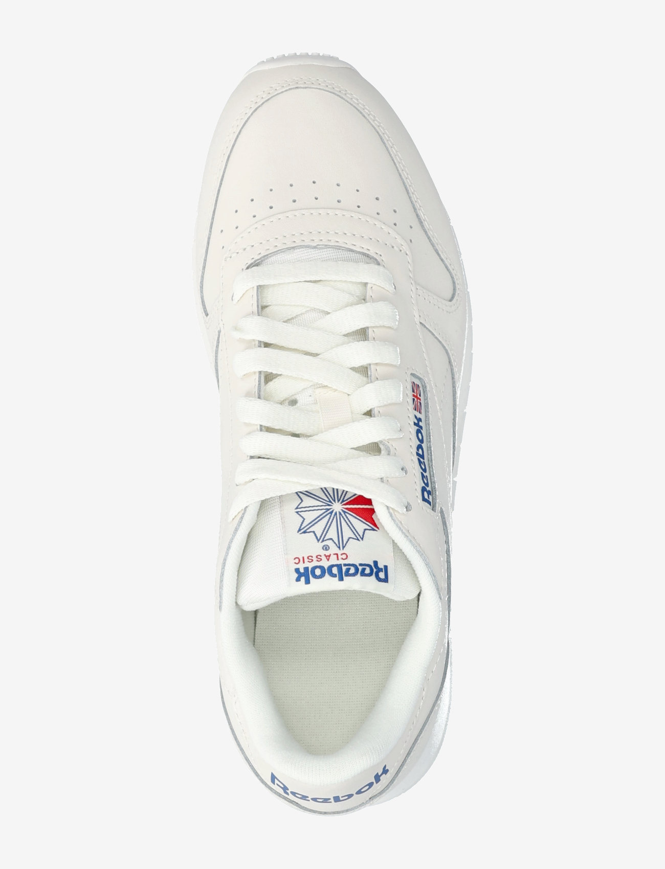 Reebok Classics - CLASSIC LEATHER - chalk/vecblu/vecred - 3