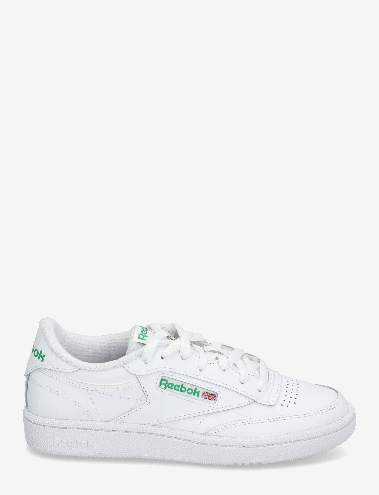 Reebok Classics - CLUB C 85 - niedrige sneakers - ftwwht/glegrn/goldmt - 1