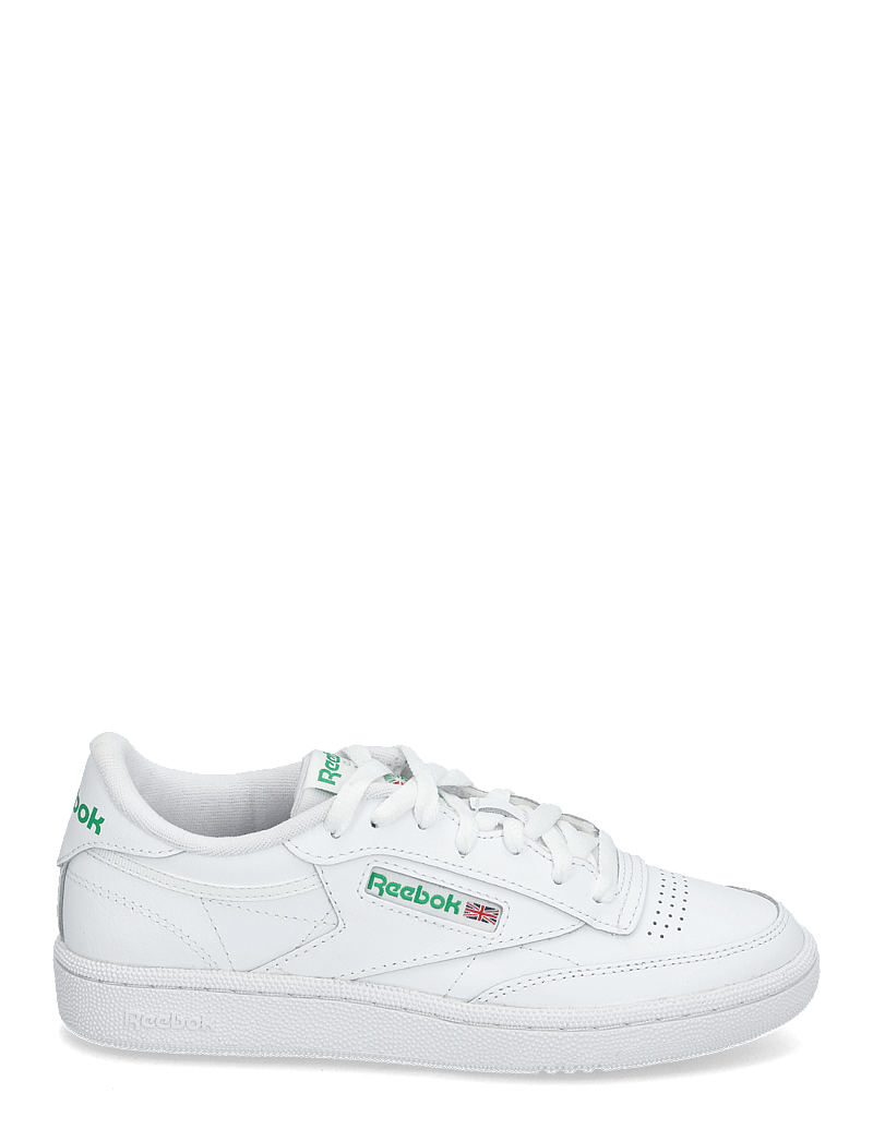 Reebok Classics - CLUB C 85 - niedrige sneakers - ftwwht/glegrn/goldmt - 1