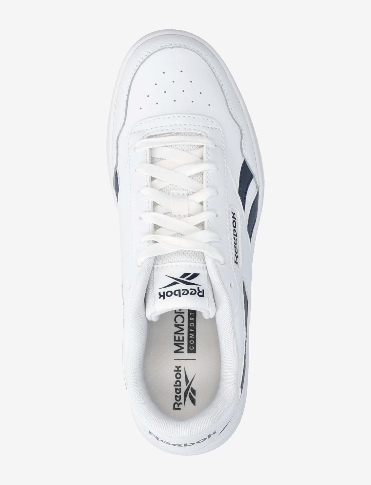 Reebok Classics - REEBOK COURT ADVANCE - låga sneakers - ftwwht/ftwwht/vecnav - 3
