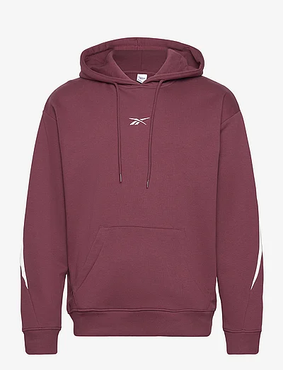 Reebok classic hoodie mens purple deals