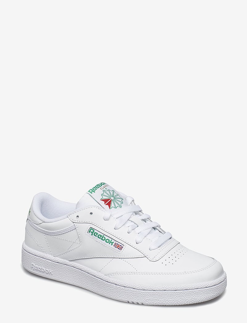 Reebok Classics - CLUB C 85 - kõrge säärega tossud - white/green - 0