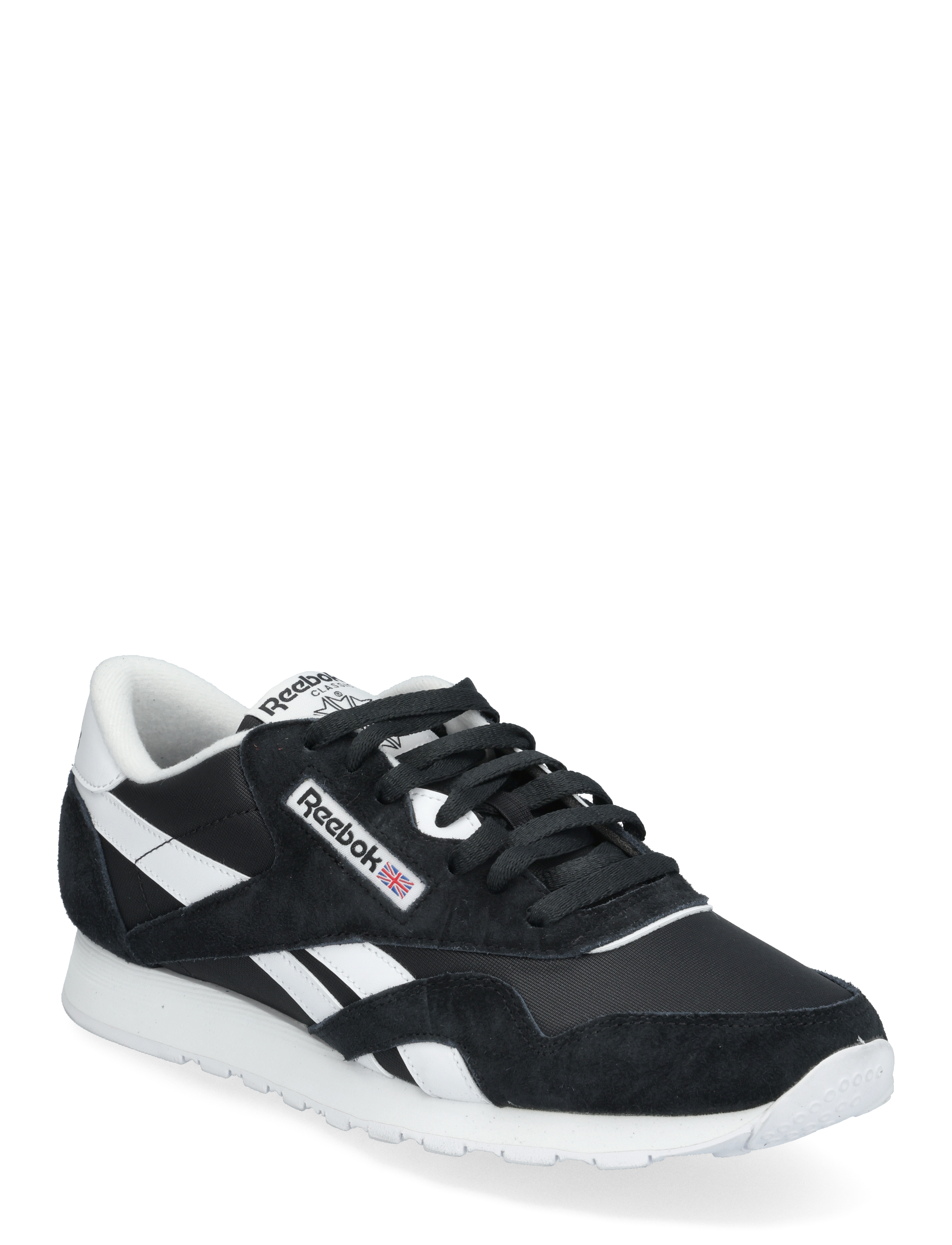 Reebok Classics Classic Nylon, 45.5, Sport Sneakers, Schwarz - Low Top Männerswear