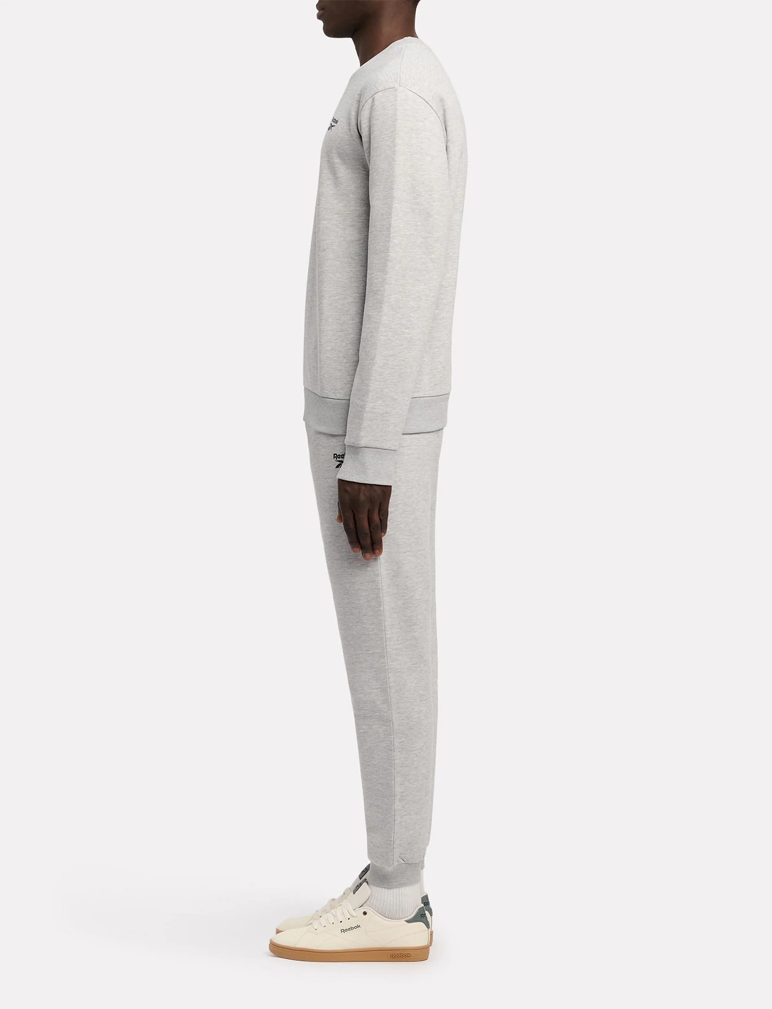 Reebok Classics - ANDRE CUFF PANT - light grey marl - 3