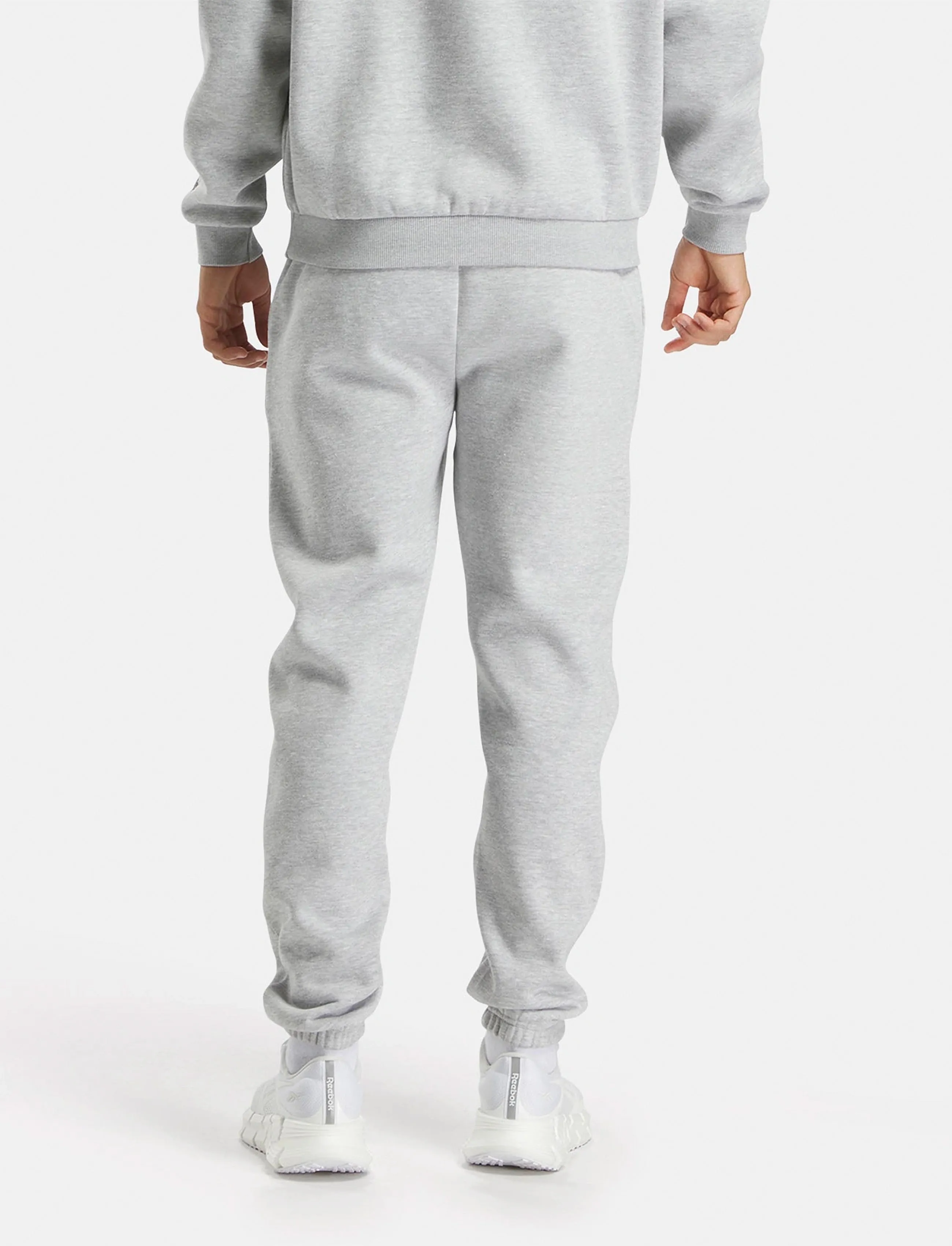 Reebok Classics - VARSITY HIGH DENSITY FLEECE PANTS - light grey marl - 4