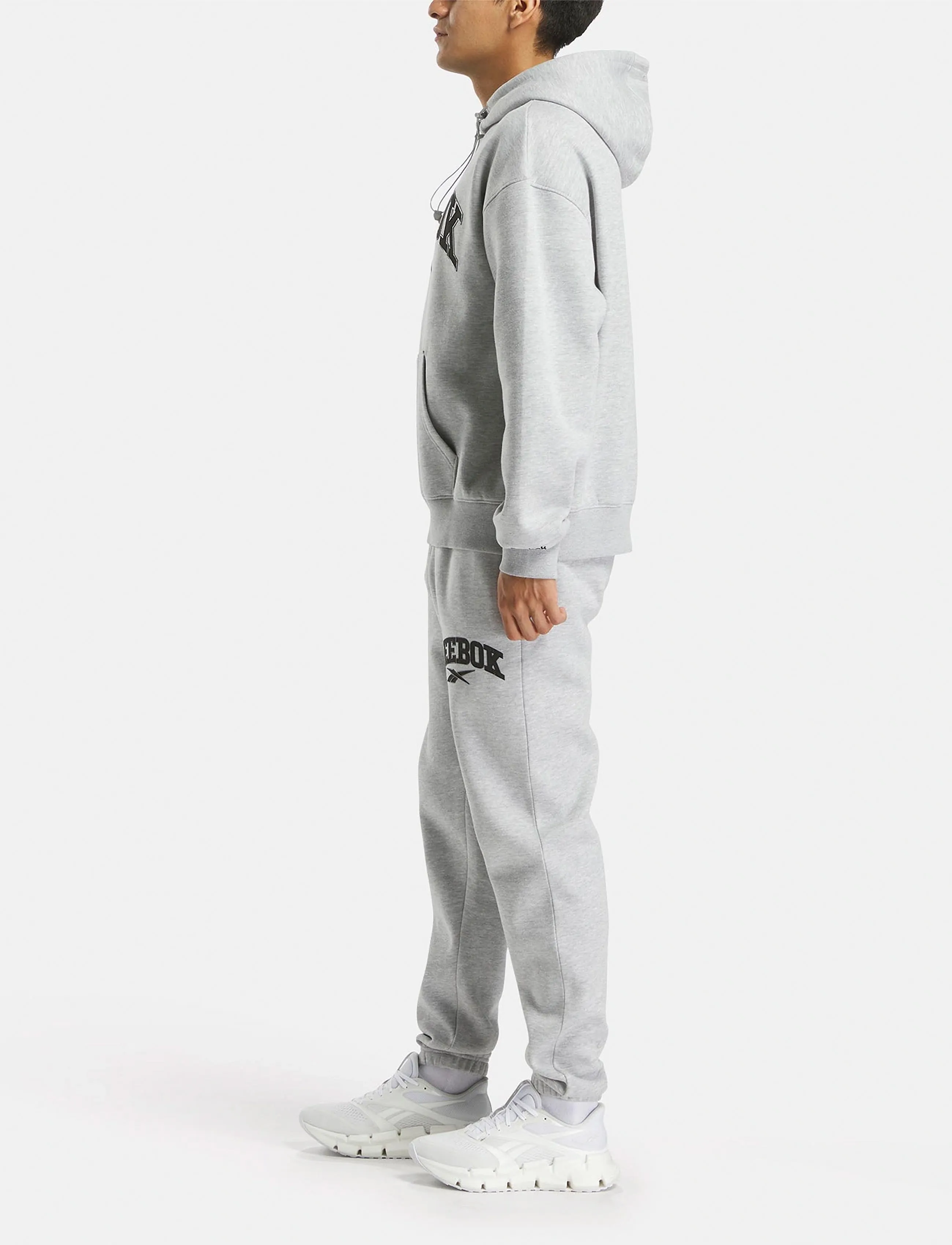 Reebok Classics - VARSITY HIGH DENSITY HOODIE - light grey marl - 3