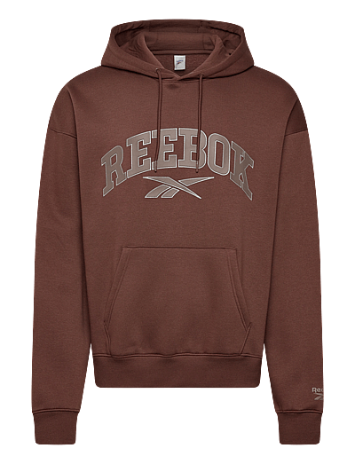 Reebok Classics VARSITY ARCH HOODIE - Oberteile - CAMPUS BROWN / brown