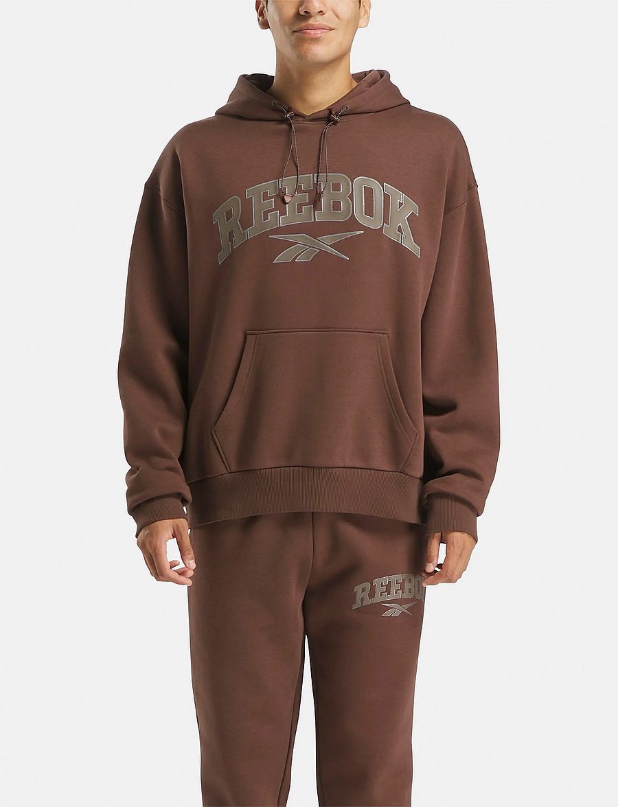 Reebok Classics - VARSITY ARCH HOODIE - oberteile - campus brown - 0