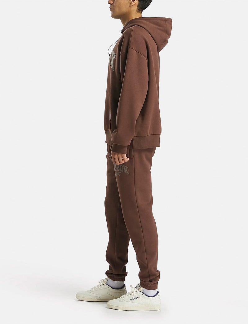 Reebok Classics - VARSITY ARCH HOODIE - overdeler - campus brown - 3