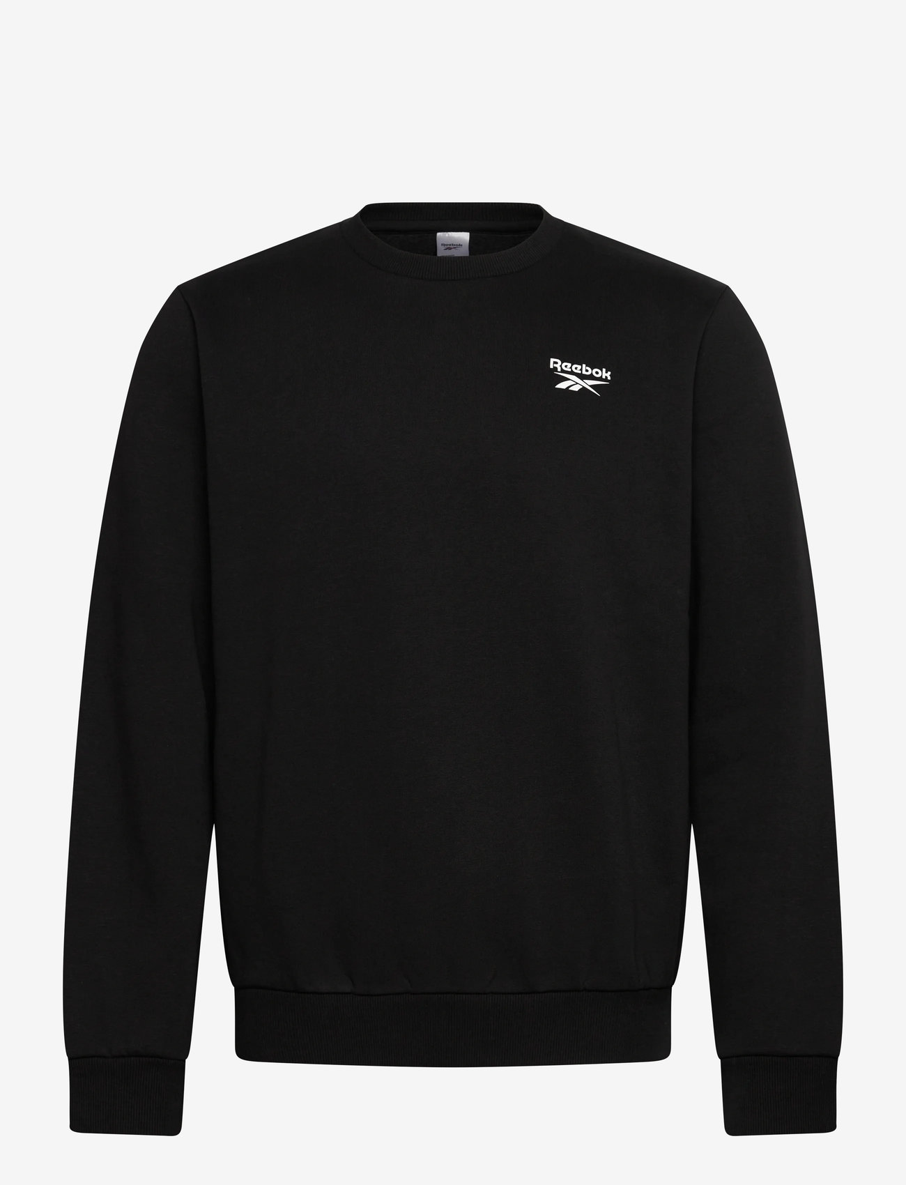 Reebok Classics - ID SMALL LOGO FLEECE CREWNECK SWEAT - långärmade t-shirts - black - 0