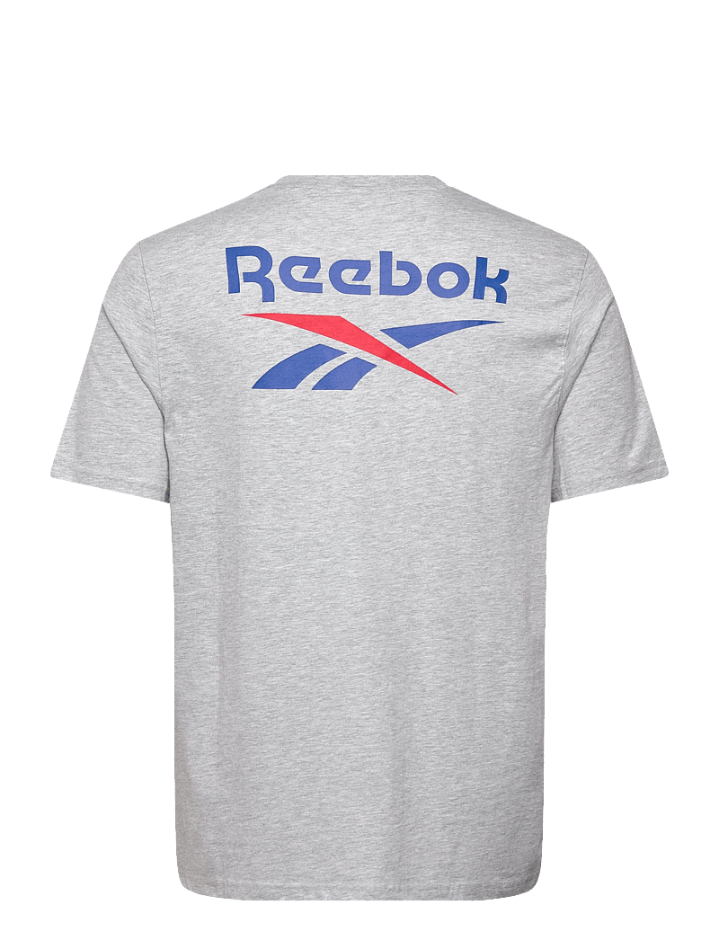 Reebok Classics - ID 2-COLOR LOGO BACK GRAPHIC T-SHIR - oberteile & t-shirts - light grey marl - 2