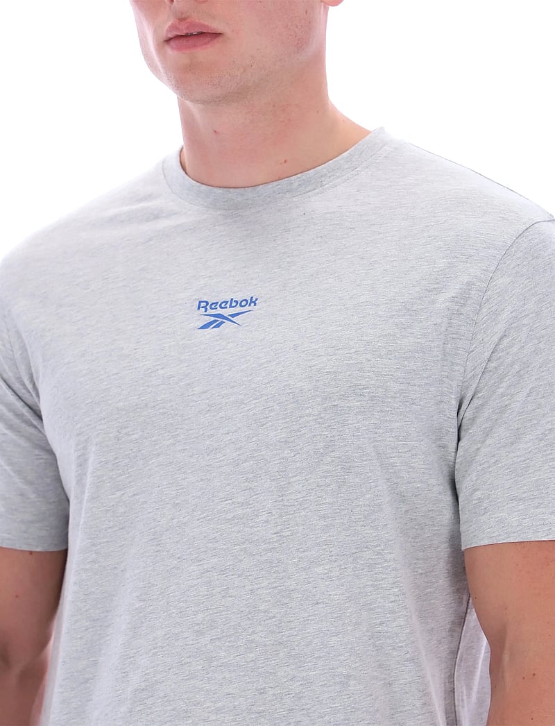 Reebok Classics - ID 2-COLOR LOGO BACK GRAPHIC T-SHIR - oberteile & t-shirts - light grey marl - 5