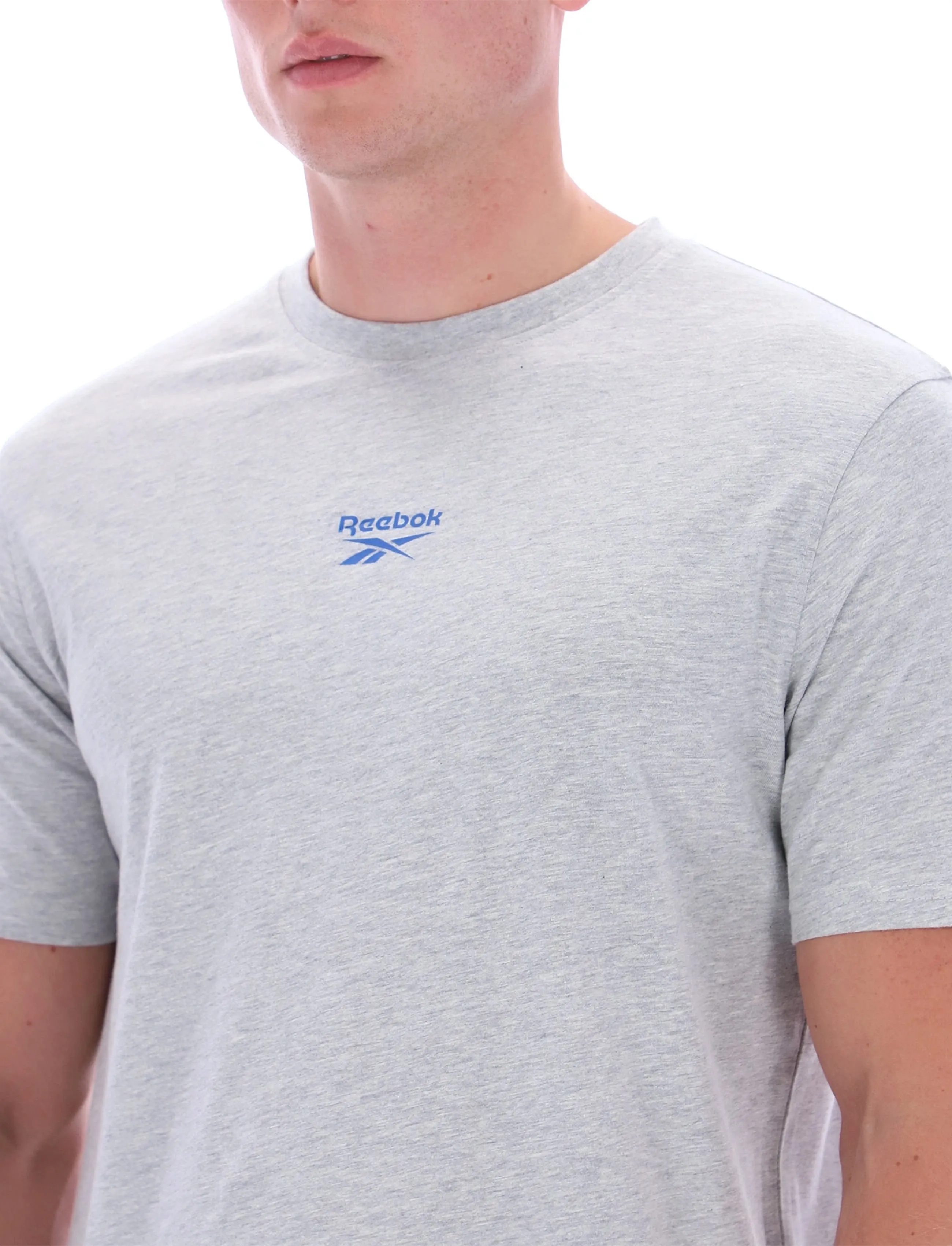 Reebok Classics - ID 2-COLOR LOGO BACK GRAPHIC T-SHIR - topper & t-skjorter - light grey marl - 5