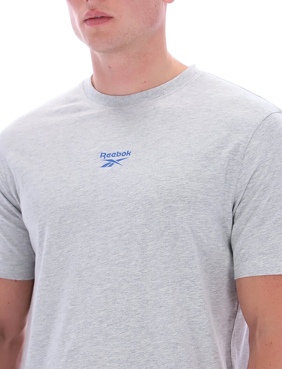 Reebok Classics - ID 2-COLOR LOGO BACK GRAPHIC T-SHIR - oberteile & t-shirts - light grey marl - 5