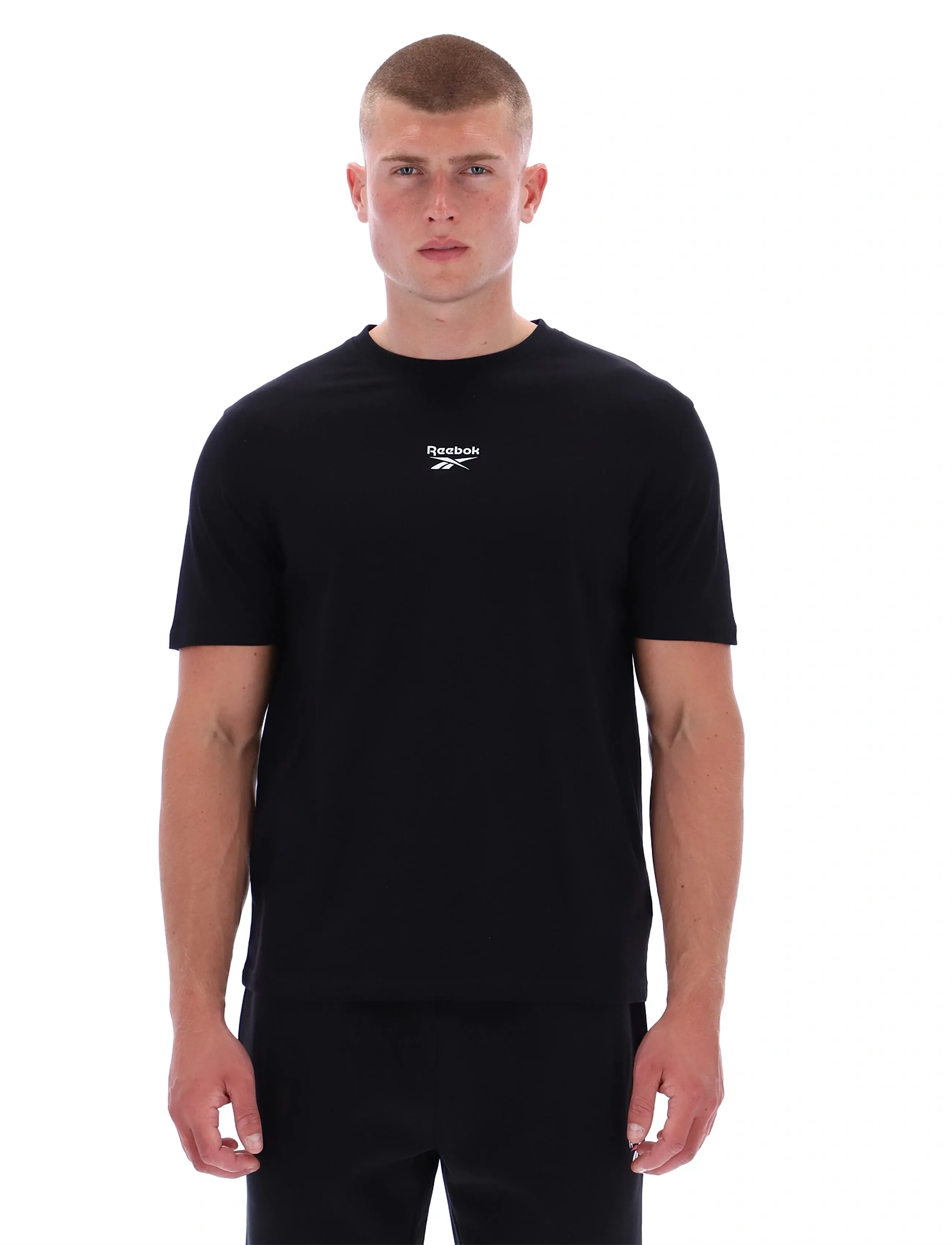 Reebok Classics ID 2-COLOR LOGO BACK GRAPHIC T-SHIR - Reebok Classics - BLACK / black