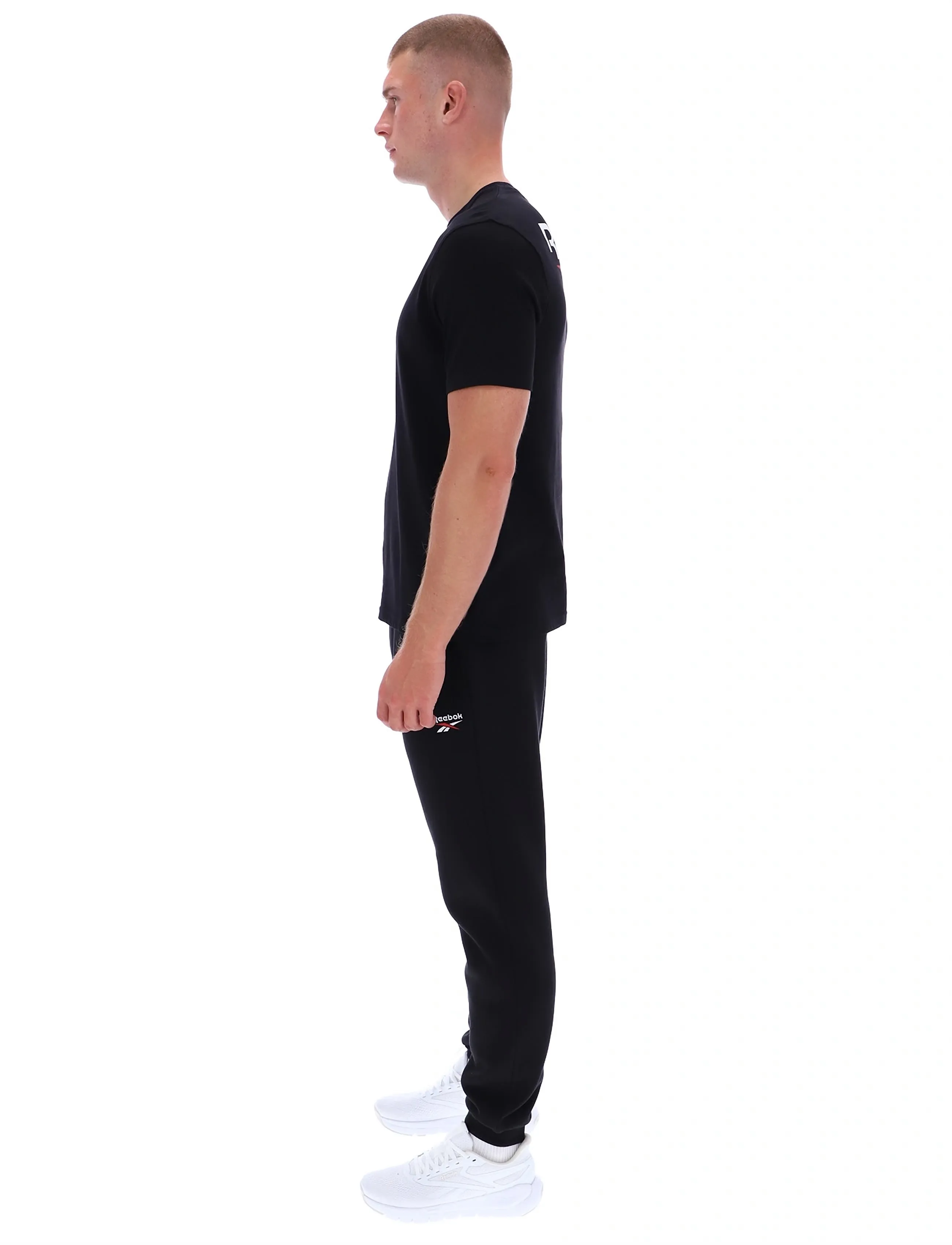 Reebok Classics - ID 2-COLOR LOGO BACK GRAPHIC T-SHIR - kurzärmelig - black - 3