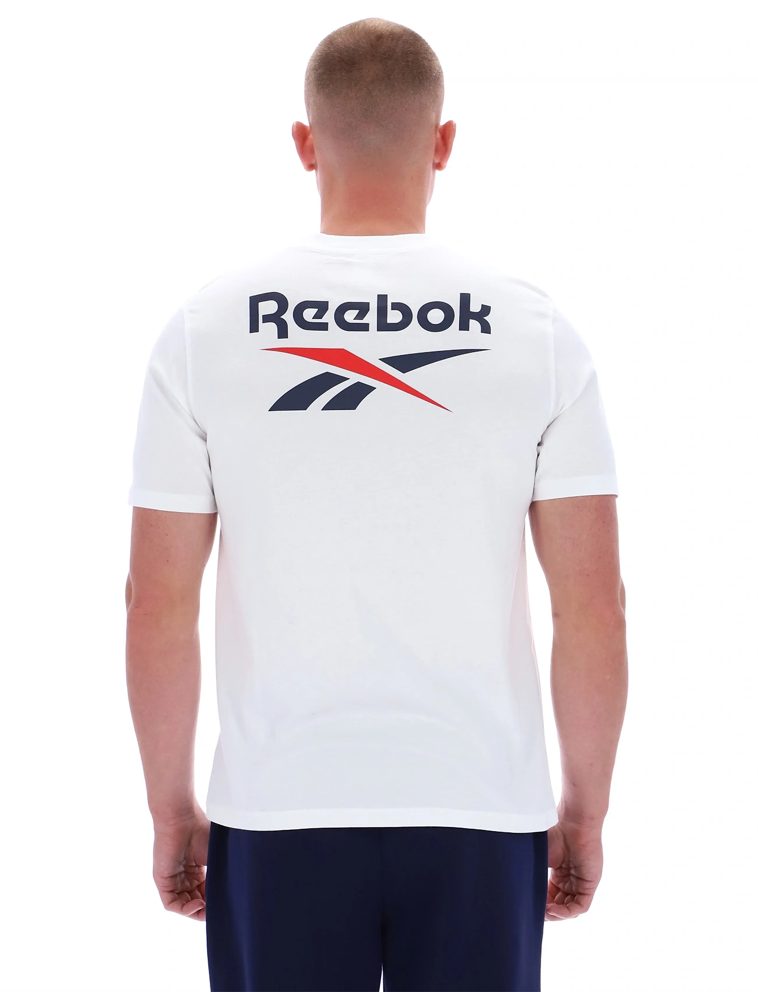 Reebok Classics - ID 2-COLOR LOGO BACK GRAPHIC T-SHIR - tops & t-shirts - white - 4