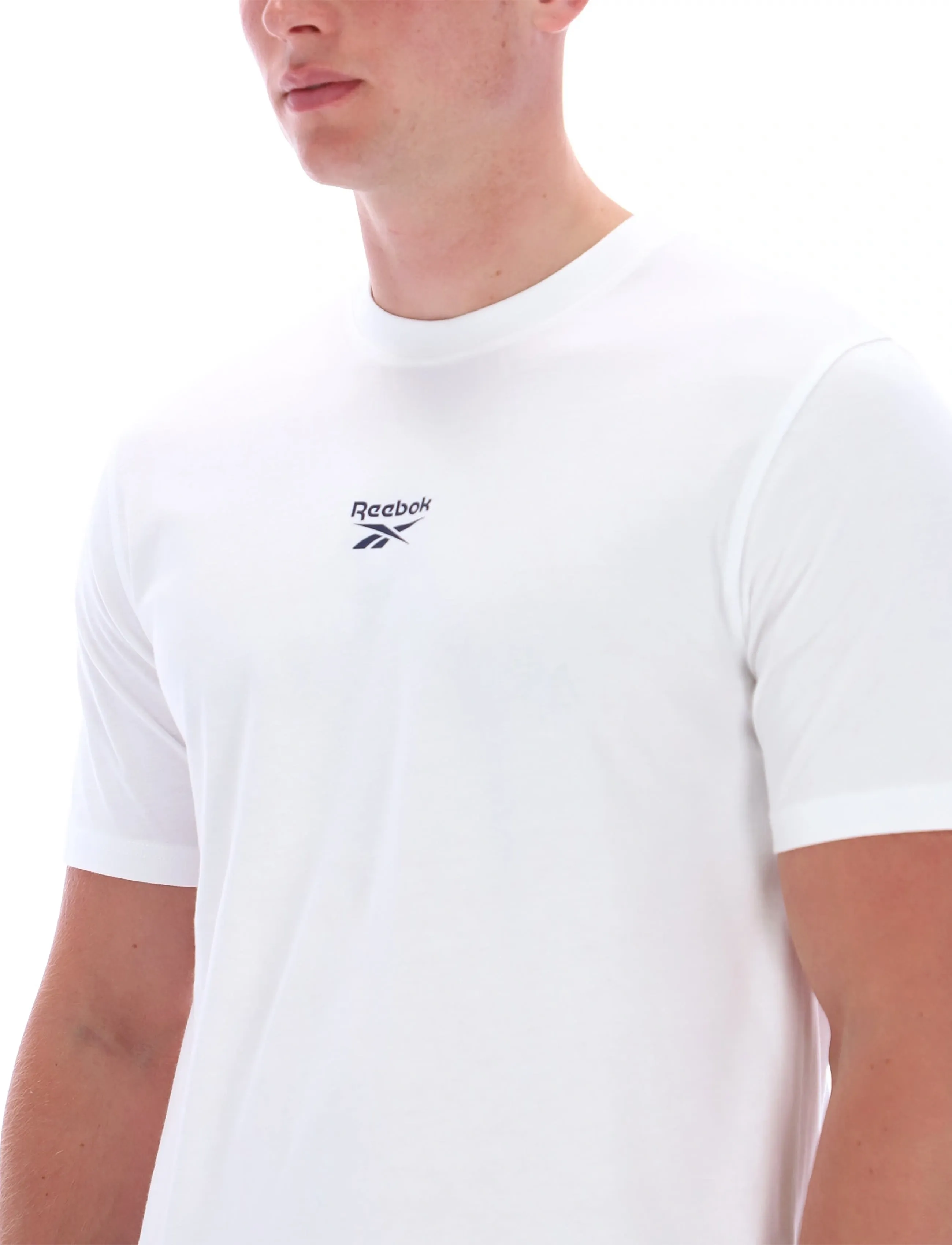 Reebok Classics ID 2-COLOR LOGO BACK GRAPHIC T-SHIR - Kleidung - WHITE / white