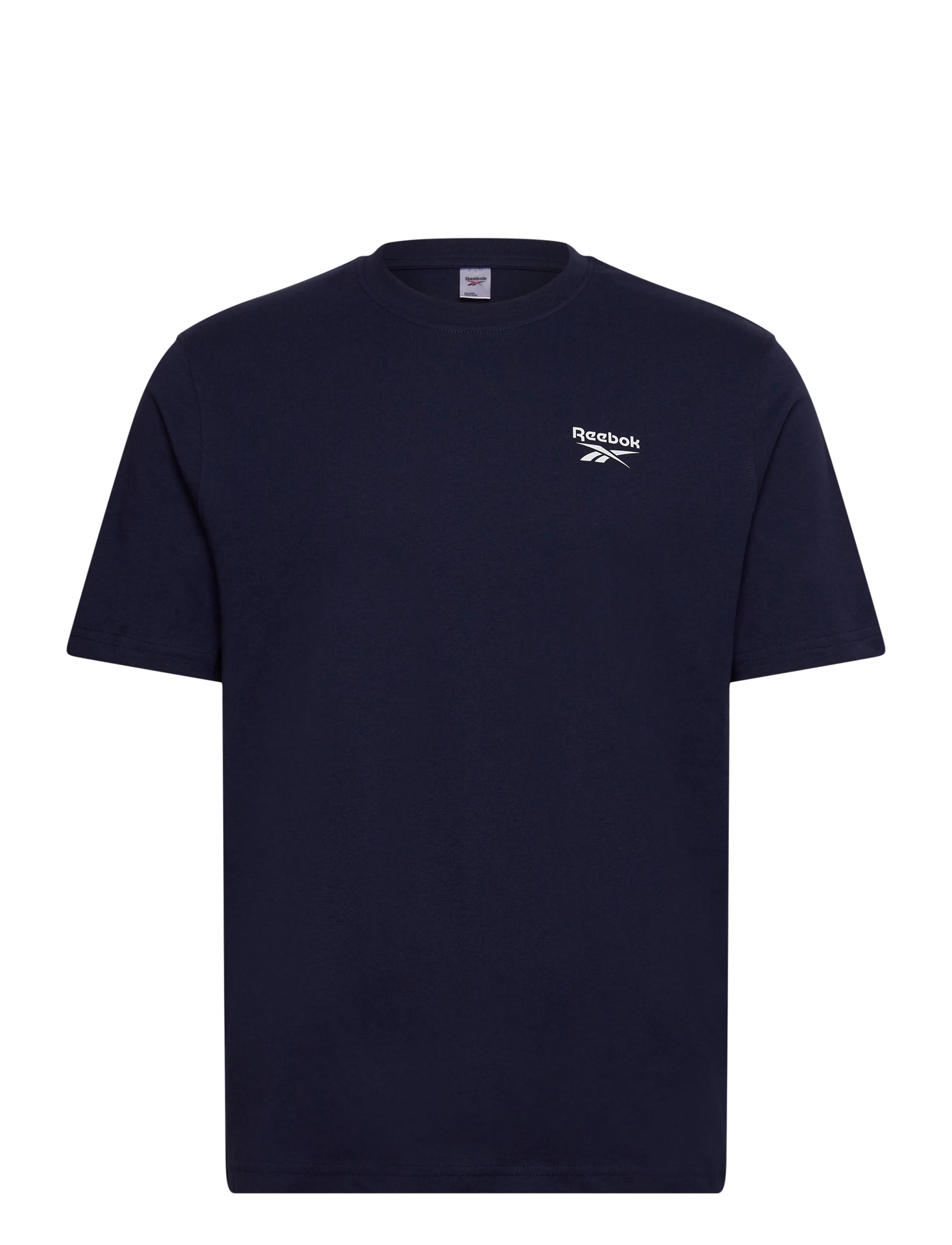 Reebok Classics CODY SMALL LOGO CREW NECK SS TEE - Clothing - VECTOR NAVY / navy