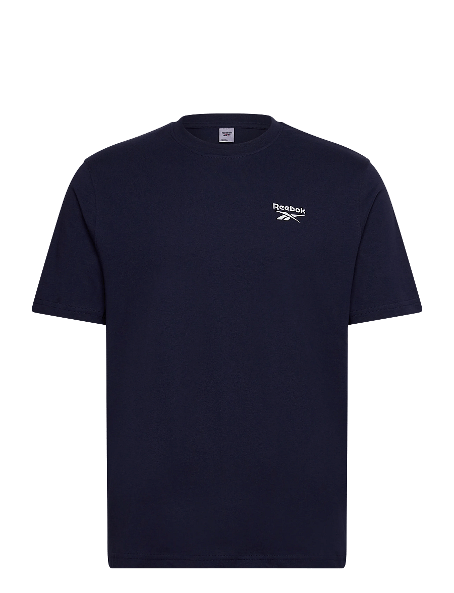 Reebok Classics - CODY SMALL LOGO CREW NECK SS TEE - tops & t-shirts - vector navy - 1
