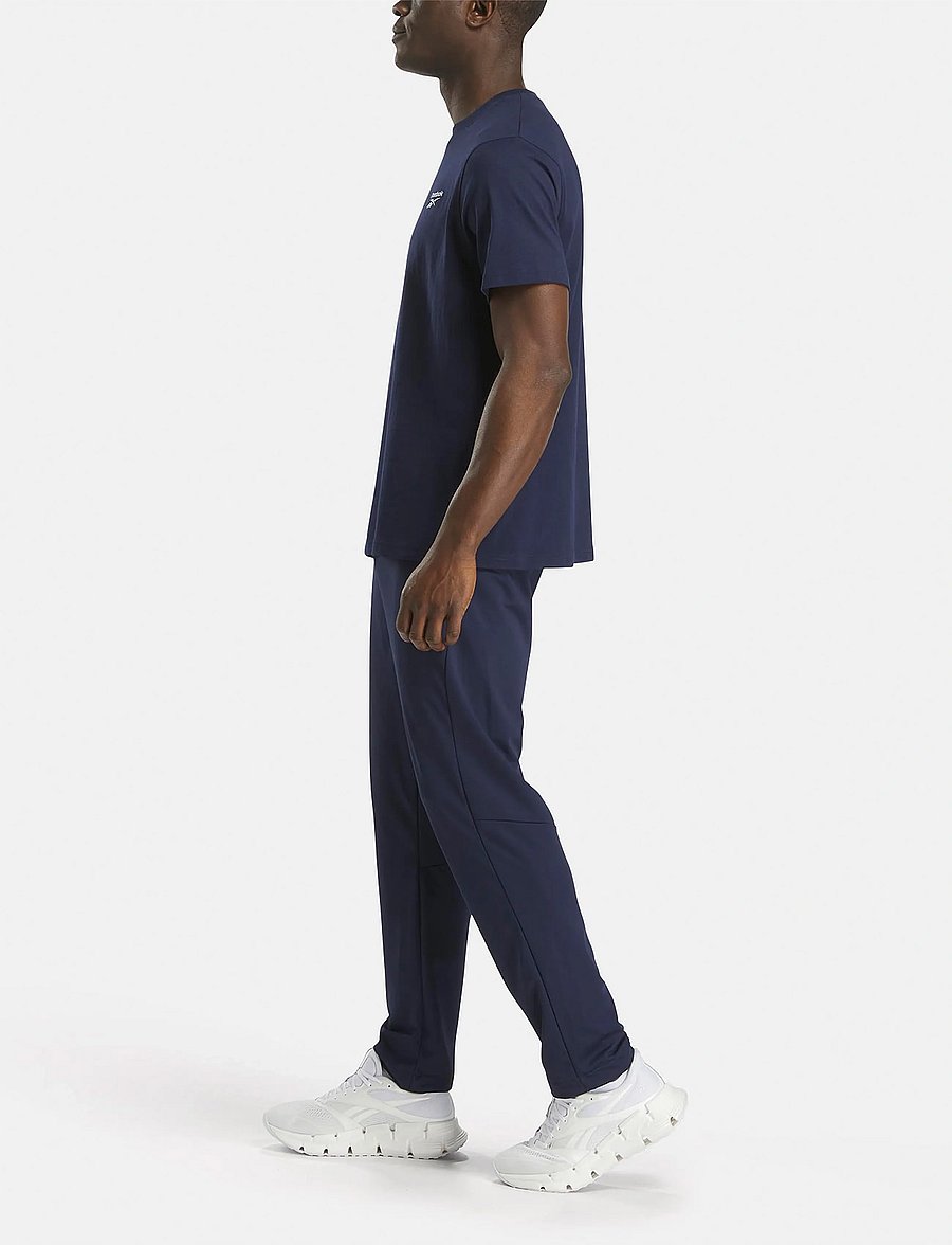 Reebok Classics - CODY SMALL LOGO CREW NECK SS TEE - tops & t-shirts - vector navy - 3