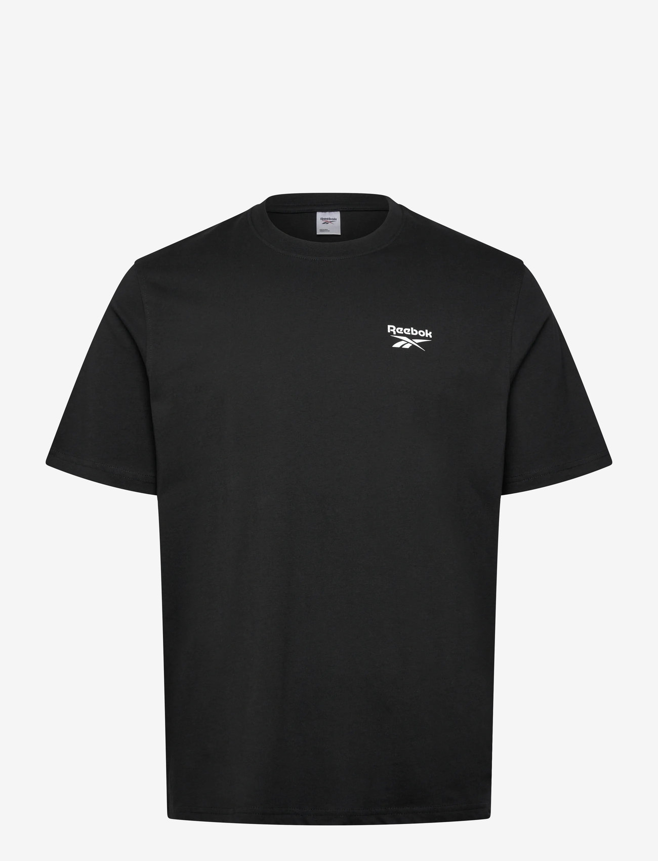 Reebok Classics - CODY SMALL LOGO CREW NECK SS TEE - t-shirts - black - 0