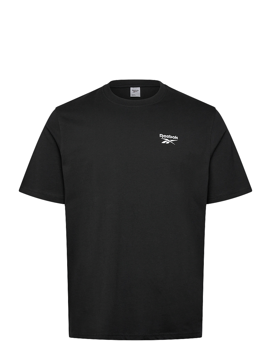 Reebok Classics - CODY SMALL LOGO CREW NECK SS TEE - alussärgid ja t-särgid - black - 1