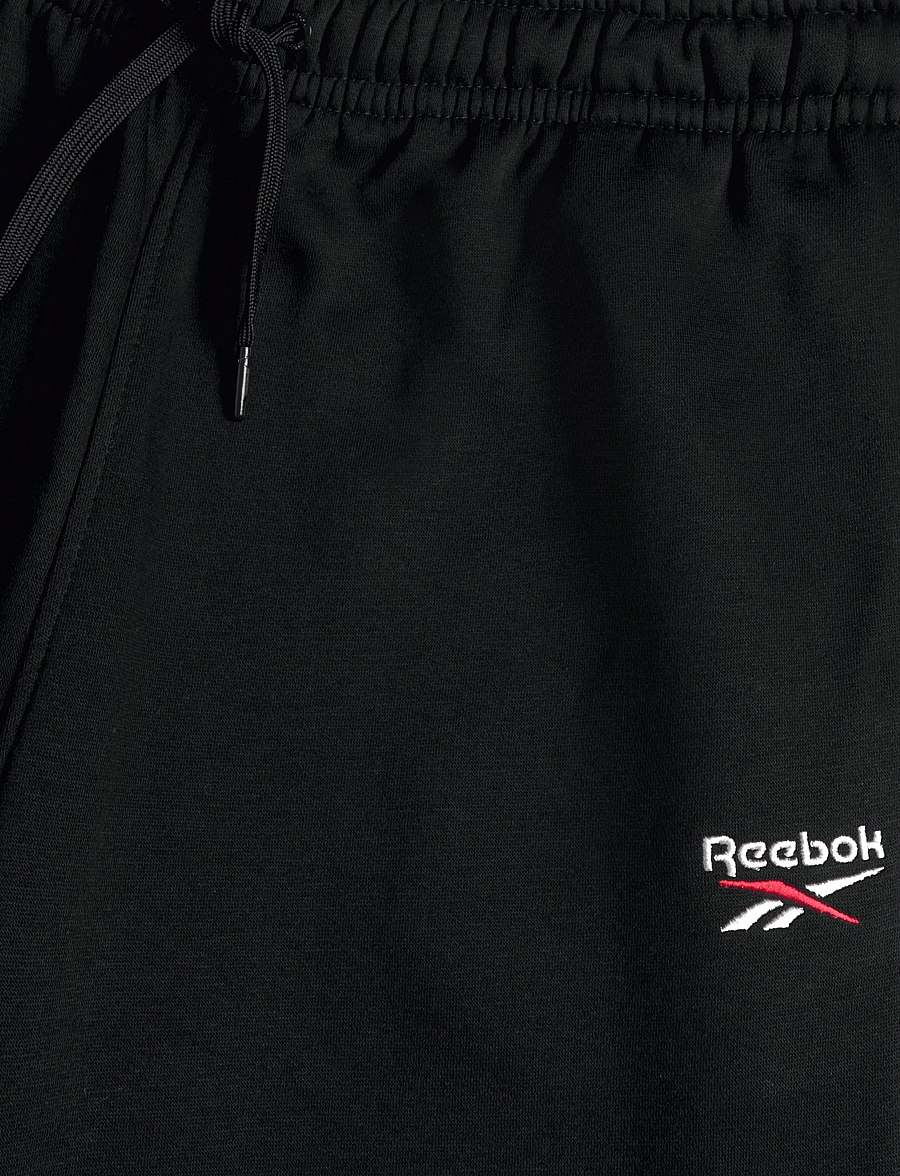 Reebok Classics - ID 2-COLOUR LOGO FLEECE CUFFED JOG PANT - pants - black - 2