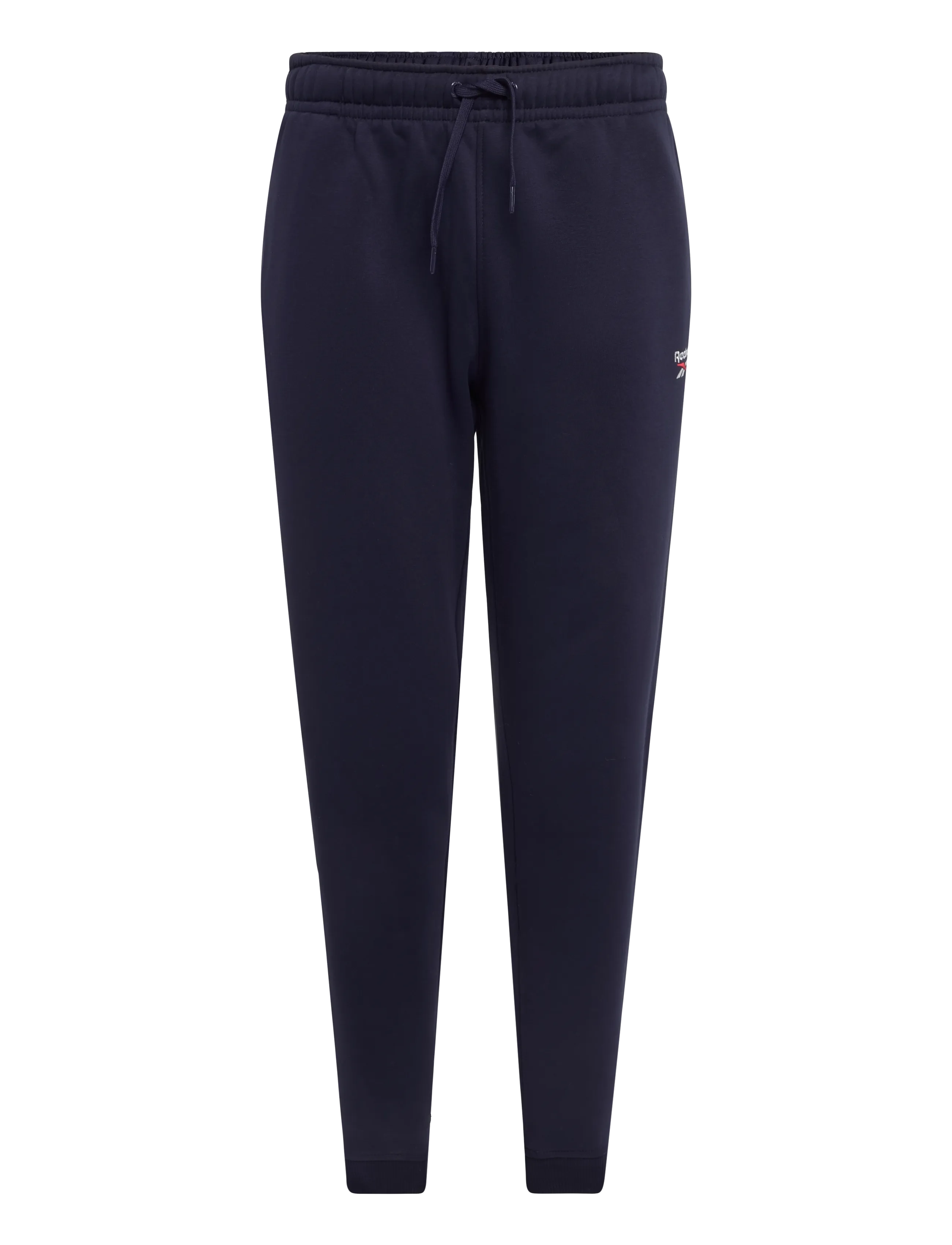 Reebok Classics ID 2-COLOUR LOGO FLEECE CUFFED JOG PANT - Bottoms - VECTOR NAVY / navy