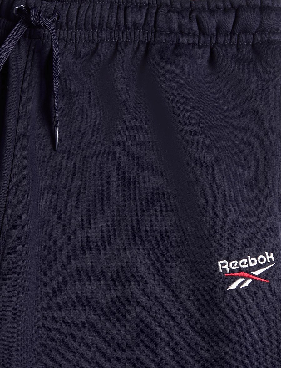 Reebok Classics - ID 2-COLOUR LOGO FLEECE CUFFED JOG PANT - pants - vector navy - 3
